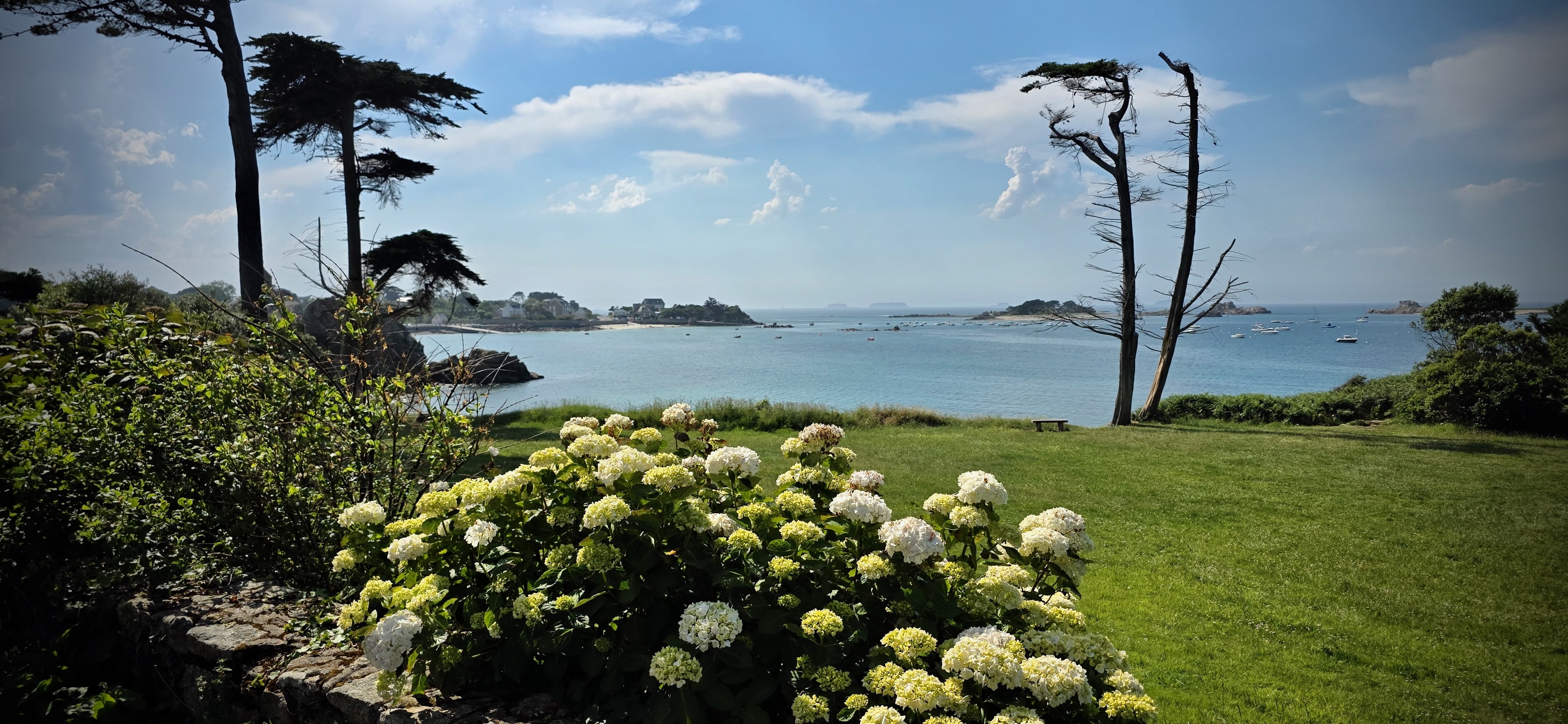 Port Blanc in der Bretagne